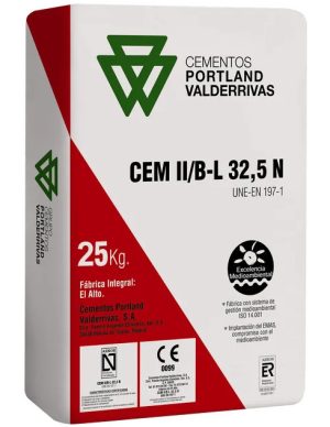CIMENT PORTLAND 25KG CEM II B-L 32.5 N